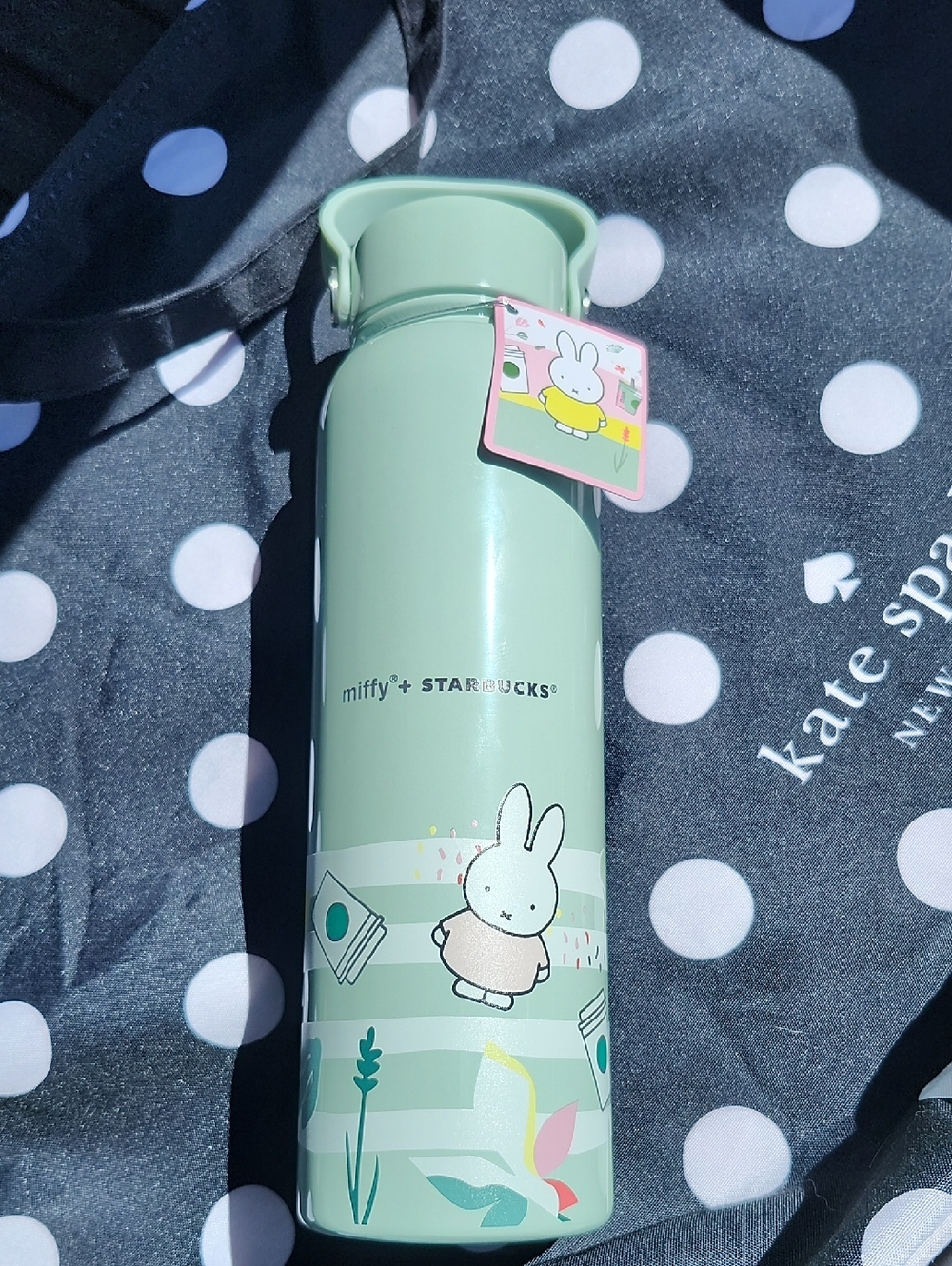Starbucks And Miffy Bunny Collection Water Bottle